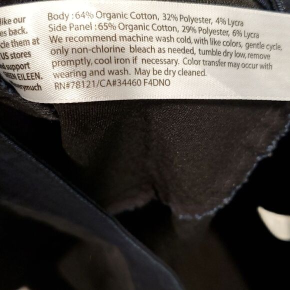 Eileen Fisher two toned pull on skinny jeans - Picture 10 of 10